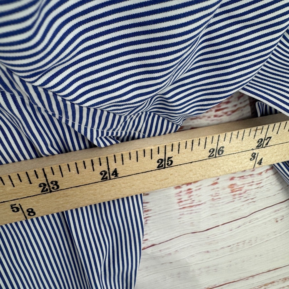 Ralph Lauren Shirt Mens Large Classic Fit Striped Button Down Long Sleeve Preppy - Picture 9 of 9